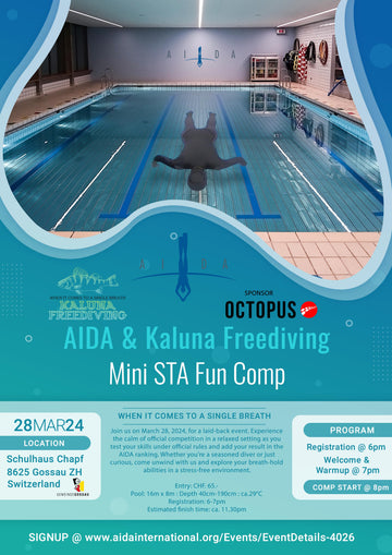 AIDA - Kaluna Freediving Mini STA Comp