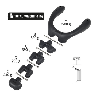 C4 Carbon - DYNO - extra weights